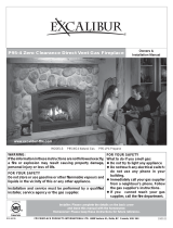 Regency Fireplace Products Excalibur P95 Owner's manual