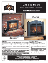 Regency Fireplace Products Energy U35 Owner's manual