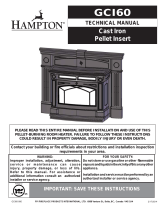 Regency Fireplace Products Greenfire GCI60 Owner's manual