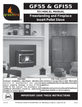 Regency Fireplace Products Greenfire GFI55 Owner's manual