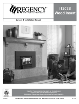 Regency Fireplace Products Classic I1200 Owner's manual