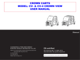 Crown Carts Crown View CV-2 & CV-4 User manual