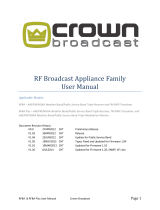Crown BroadcastRFBA & RFBA Plus