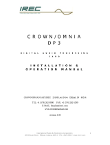 Crown FMX30 Owner's manual