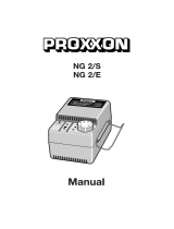 Proxxon 28706 28707 NG2S & NG2E User manual