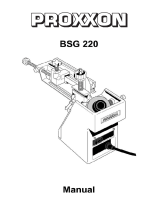 Proxxon 21200 BSG220 User manual