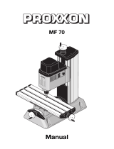 Proxxon 27110 MF70 User manual
