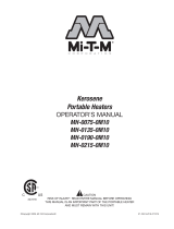 Mi-T-M Kerosene Portable Heater Owner's manual