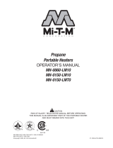 Mi-T-M Propane Portable Heater Owner's manual