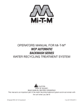 Mi-T-M WCP Series Water Recyling Treatment System Owner's manual