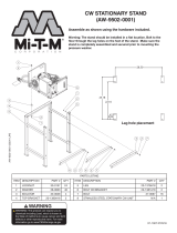 Mi-T-M CW Stationary Stand Owner's manual