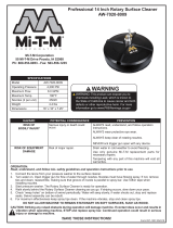 Mi-T-M Surface Cleaner Owner's manual