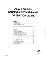 Crown AMB-5 Mixer Owner's manual