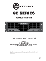 Crown CE1000 User manual