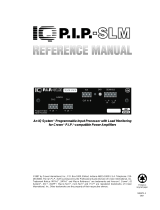 Crown IQ-P.I.P.-SLM Owner's manual