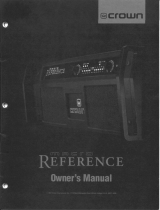 Crown Macro-Reference User manual