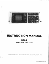 Crown RTA-2 Owner's manual