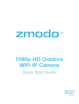ZMODO 1080p Black Outdoor WiFi Cam Pro Quick start guide