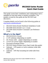 Perle IRG5410 LTE Quick start guide