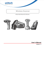 Unitech Wired MS84x ESD User manual