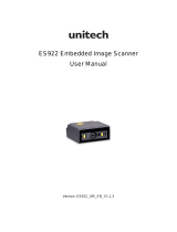 Unitech ES922 User manual