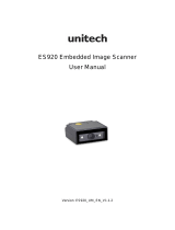 Unitech ES920 User manual
