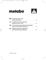 Metabo SBE 760 Operating instructions