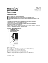 Metabo B 561 Operating instructions