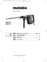 Metabo KHE 75 Operating instructions