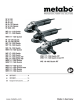 Metabo W 12-150 Quick Operating instructions