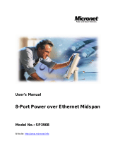 MicroNet SP3908 User manual