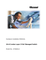 MicroNet SP6824L3 User manual