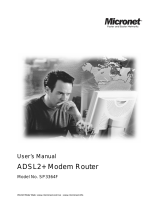 MicroNet SP3364F User manual