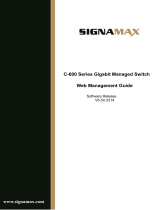 SignaMax C-600 24 Port PoE Lighting Managed Switch User guide