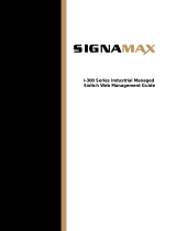 SignaMax I-300 16 Port Industrial Gigabit PoE  Managed Switch User guide