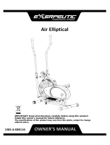 Exerpreutic 1301 Owner's manual