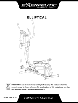 Exerpeutic 5000 Owner's manual