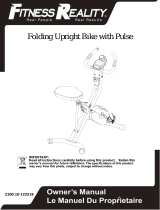 Fitness Reality 1200 Owner's manual