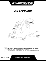 Exerpeutic 4107 Owner's manual