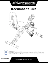 Exerpeutic 4153 Owner's manual