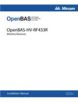 Mircom LT-6634 OpenBAS-HV-RF433R Installation guide