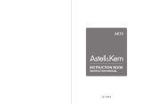 iRiver AK10 - Astell and Kern User manual
