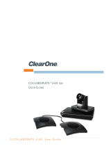 ClearOne COLLABORATE Live 600 User guide