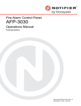 Notifier AFP-3030 Operating instructions