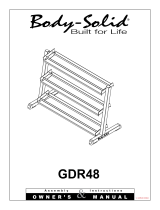 Body-Solid GDR48 Assembly Manual