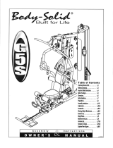 Body-Solid G5S Assembly Manual