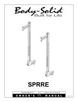 Body-Solid SPR1000BACKP4 Assembly Manual