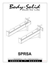 Body-Solid SPR500P2 Assembly Manual