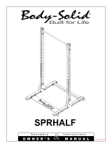 Body-Solid SPR500P2 Assembly Manual