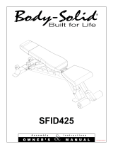 Body-Solid SPR500BACKP4 Assembly Manual